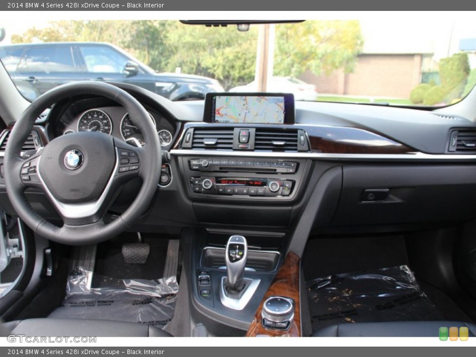 Black Interior Dashboard for the 2014 BMW 4 Series 428i xDrive Coupe #98268488