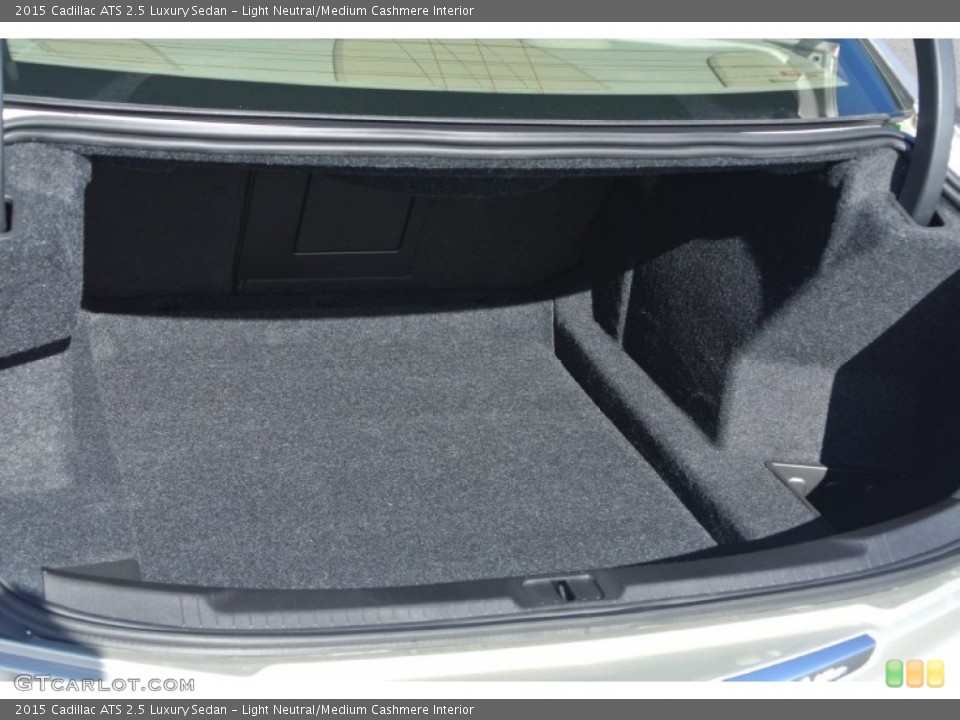 Light Neutral/Medium Cashmere Interior Trunk for the 2015 Cadillac ATS 2.5 Luxury Sedan #98276468