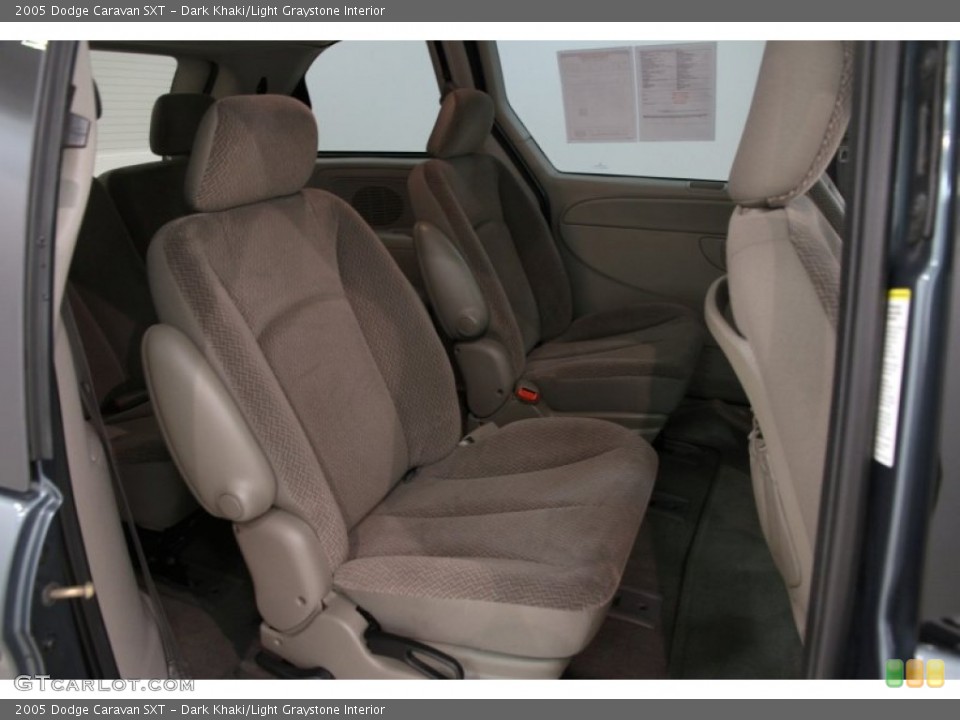 Dark Khaki/Light Graystone Interior Rear Seat for the 2005 Dodge Caravan SXT #98278208
