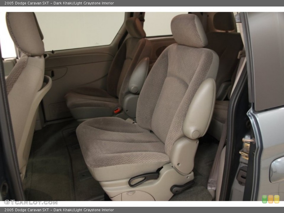 Dark Khaki/Light Graystone Interior Rear Seat for the 2005 Dodge Caravan SXT #98278226