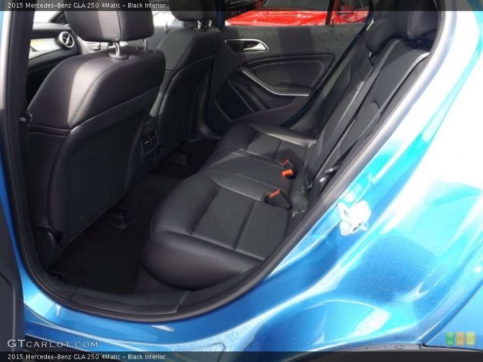 Black Interior Rear Seat for the 2015 Mercedes-Benz GLA 250 4Matic #98281709