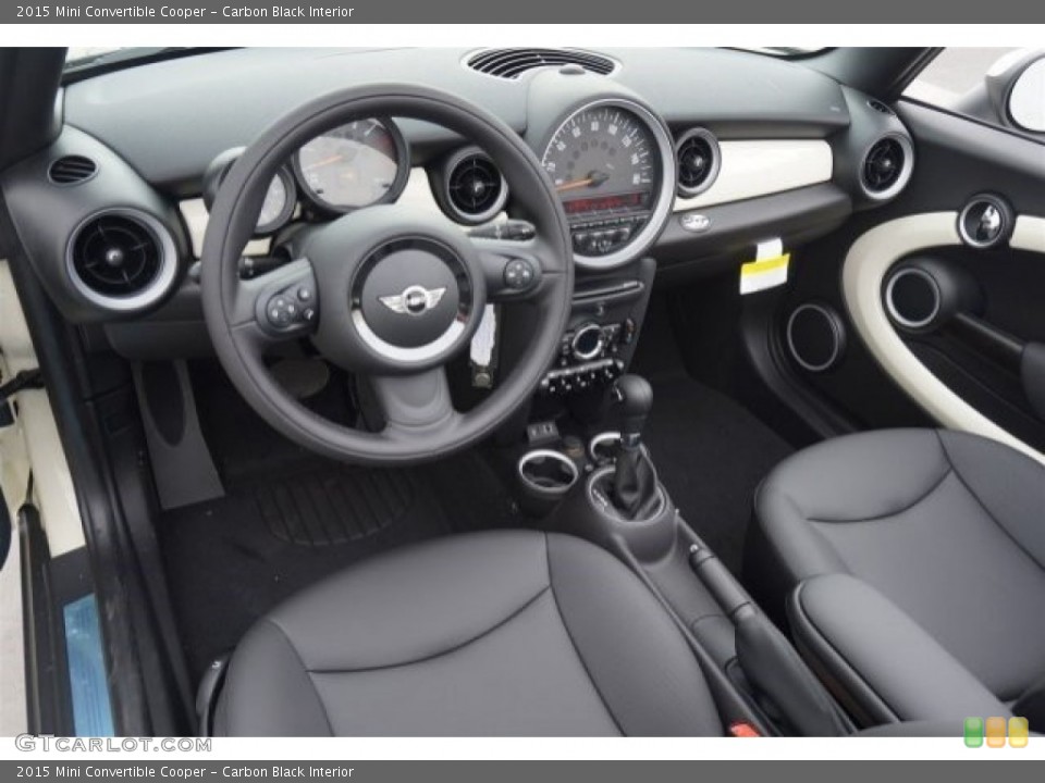 Carbon Black Interior Photo for the 2015 Mini Convertible Cooper #98283224