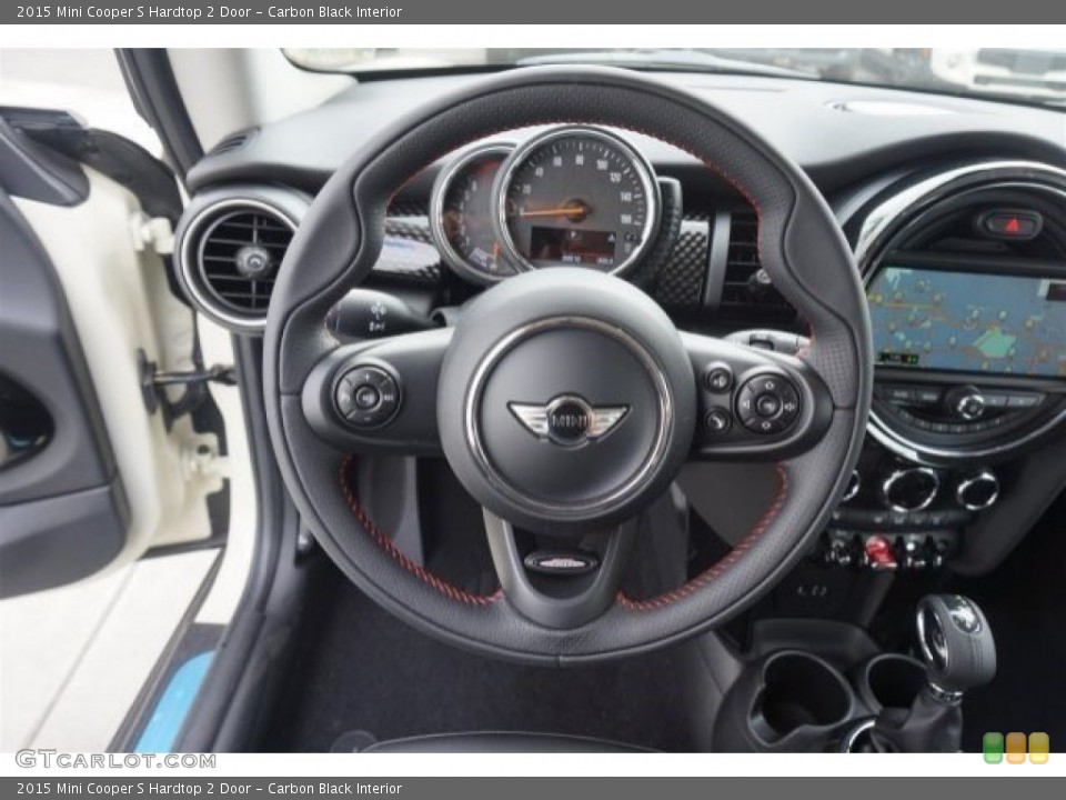 Carbon Black Interior Steering Wheel for the 2015 Mini Cooper S Hardtop 2 Door #98283443