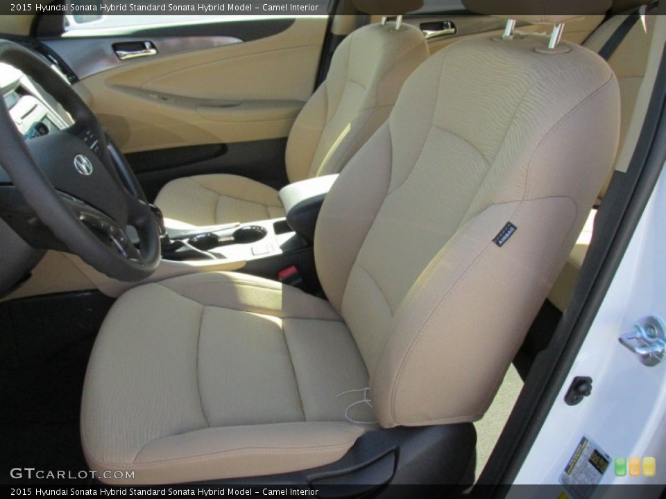 Camel 2015 Hyundai Sonata Hybrid Interiors