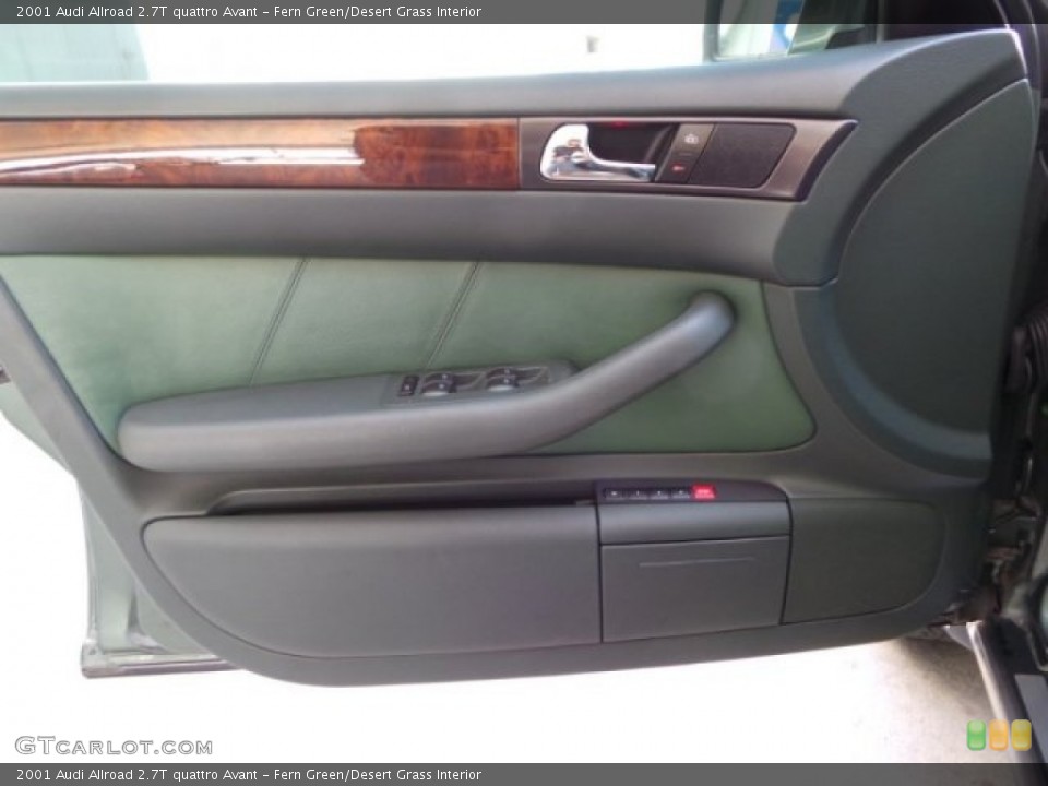 Fern Green/Desert Grass Interior Door Panel for the 2001 Audi Allroad 2.7T quattro Avant #98288089