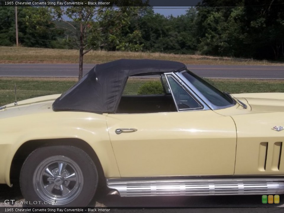 Black Interior Door Panel for the 1965 Chevrolet Corvette Sting Ray Convertible #98288272