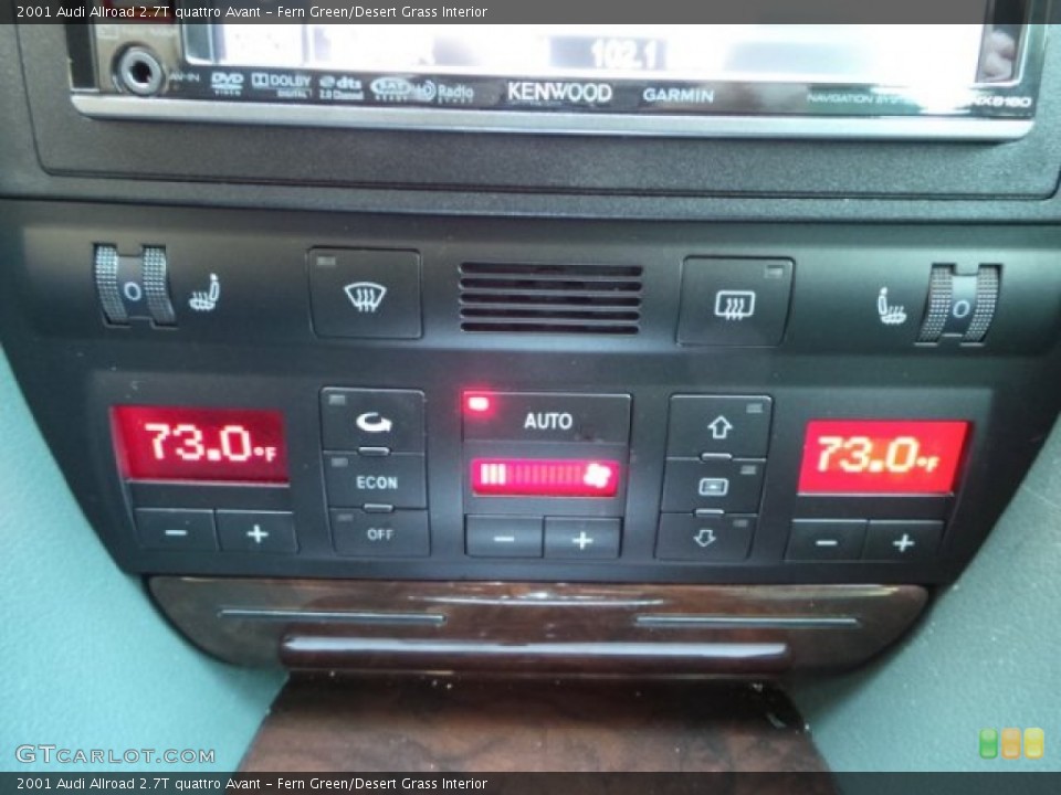 Fern Green/Desert Grass Interior Controls for the 2001 Audi Allroad 2.7T quattro Avant #98288317