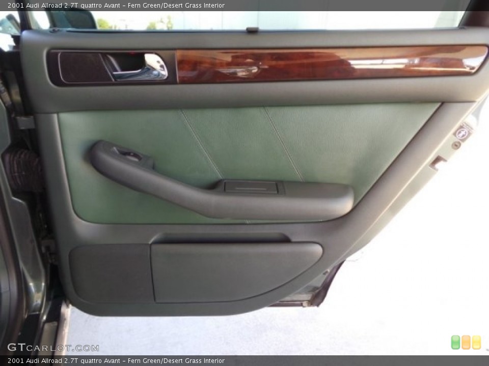 Fern Green/Desert Grass Interior Door Panel for the 2001 Audi Allroad 2.7T quattro Avant #98288566