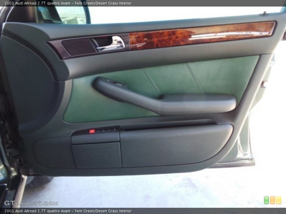 Fern Green/Desert Grass Interior Door Panel for the 2001 Audi Allroad 2.7T quattro Avant #98288611