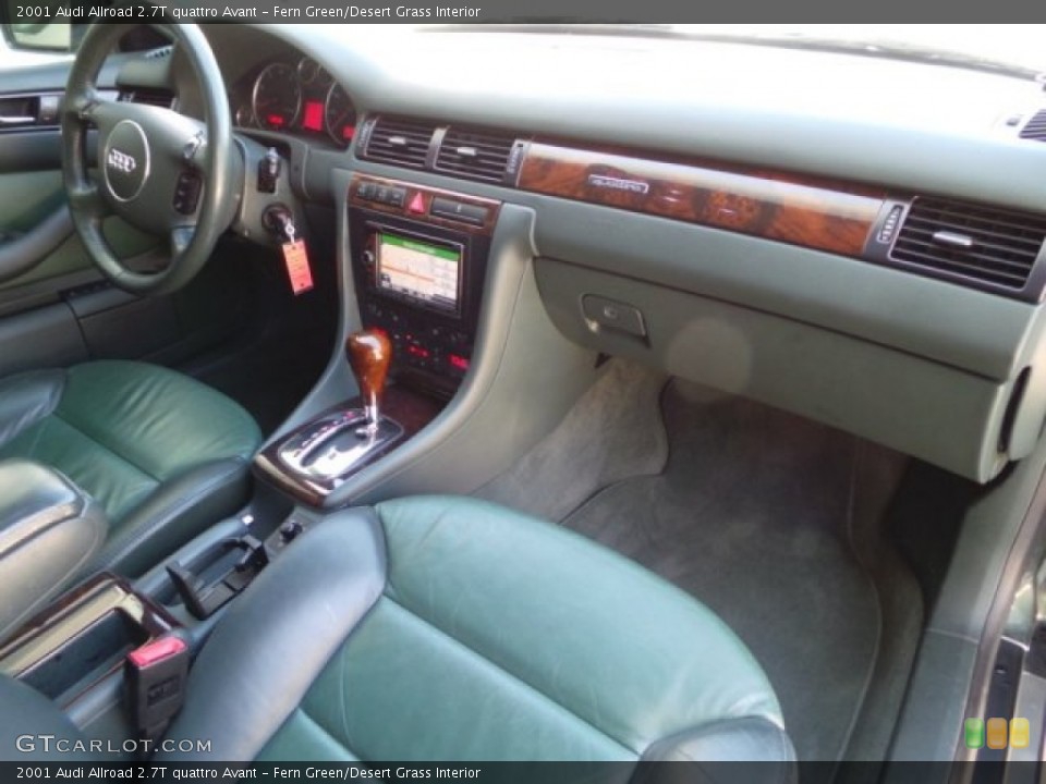 Fern Green/Desert Grass Interior Front Seat for the 2001 Audi Allroad 2.7T quattro Avant #98288662