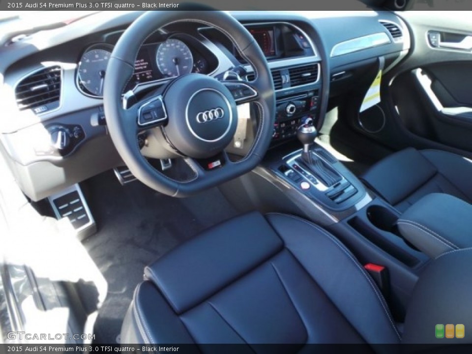 Black Interior Photo for the 2015 Audi S4 Premium Plus 3.0 TFSI quattro #98290129