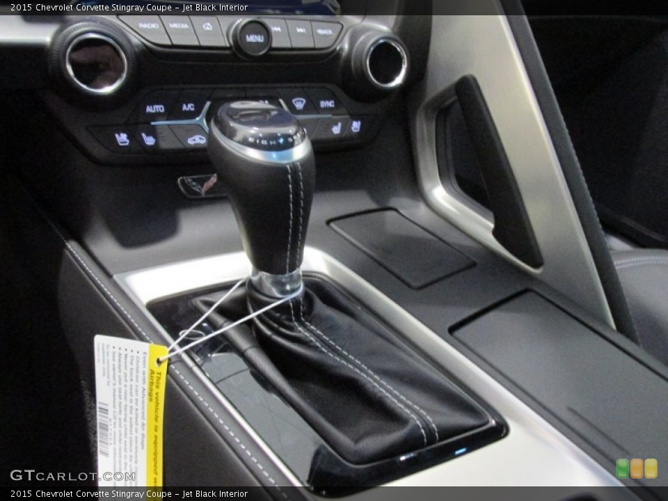 Jet Black Interior Transmission for the 2015 Chevrolet Corvette Stingray Coupe #98297391