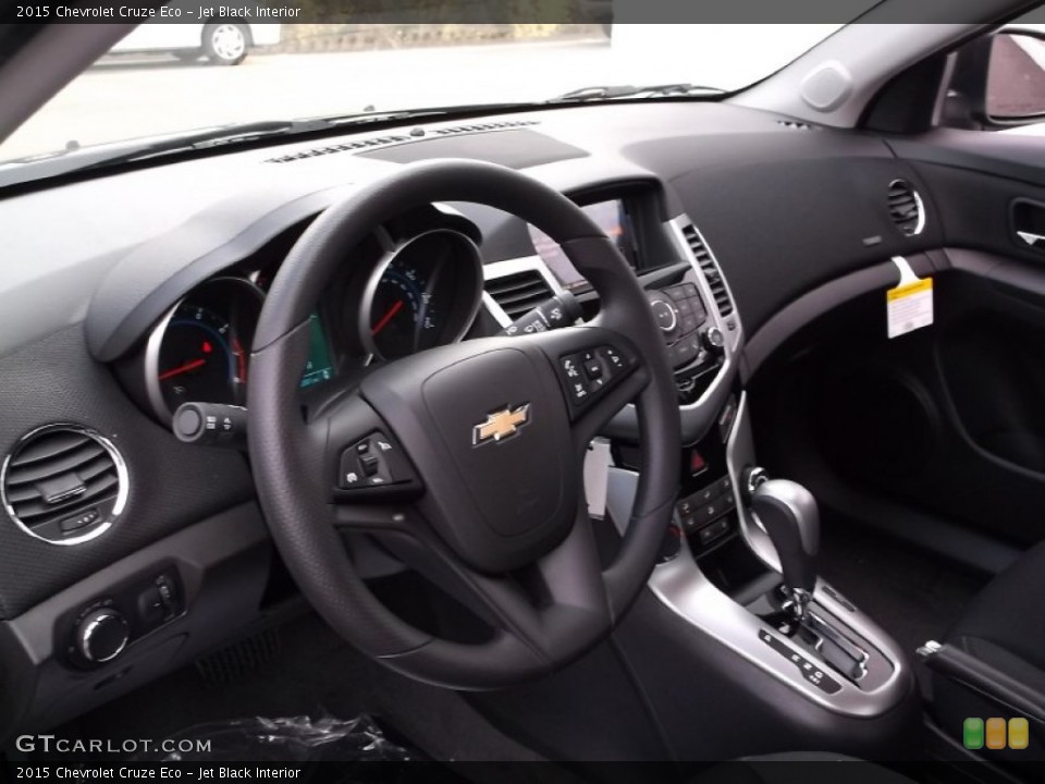 Jet Black Interior Dashboard for the 2015 Chevrolet Cruze Eco #98303005
