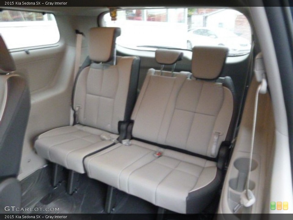 Gray Interior Rear Seat for the 2015 Kia Sedona SX #98303104