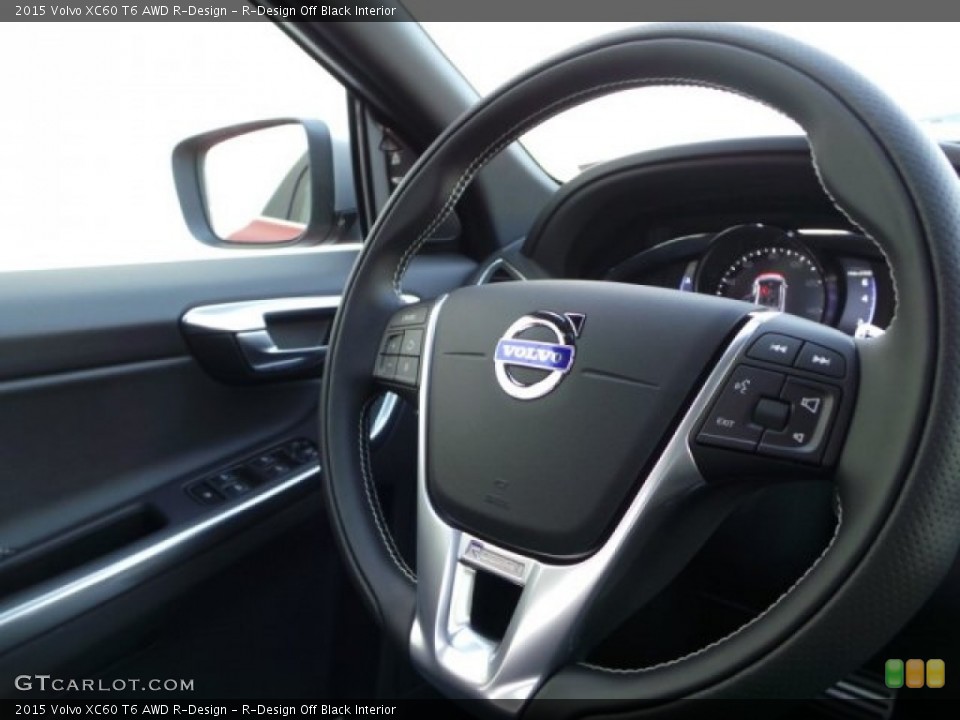 R-Design Off Black Interior Steering Wheel for the 2015 Volvo XC60 T6 AWD R-Design #98311564