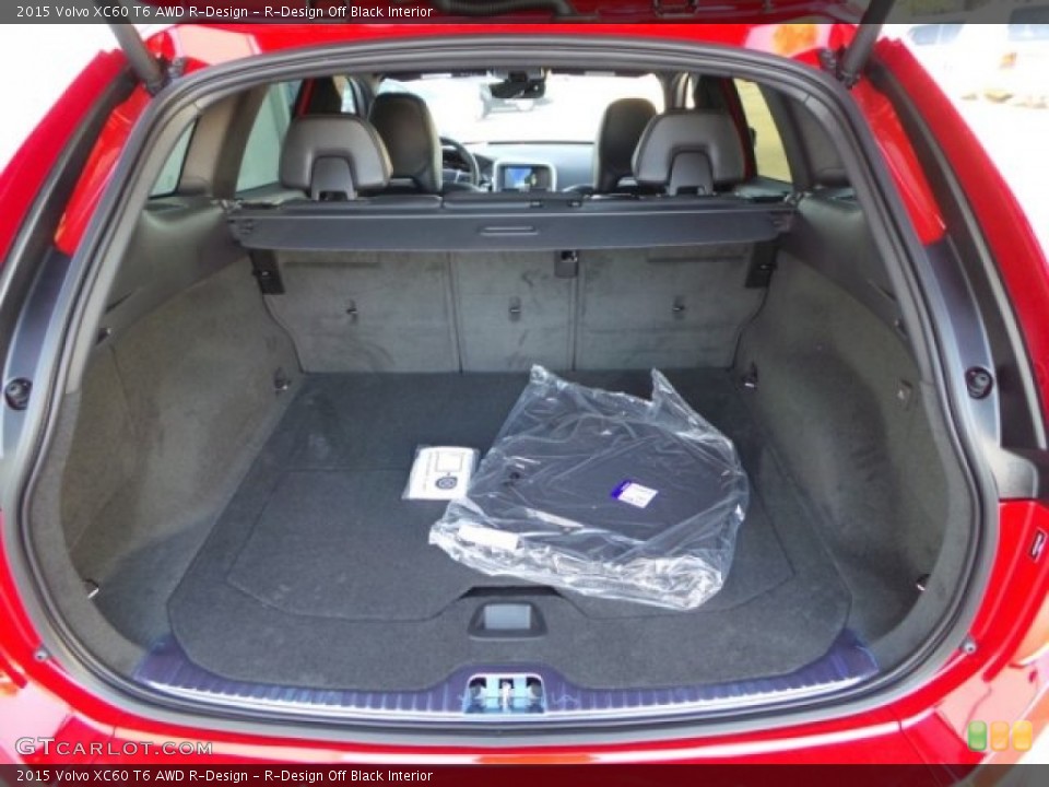 R-Design Off Black Interior Trunk for the 2015 Volvo XC60 T6 AWD R-Design #98311585