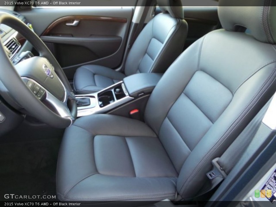Off Black Interior Front Seat for the 2015 Volvo XC70 T6 AWD #98314270