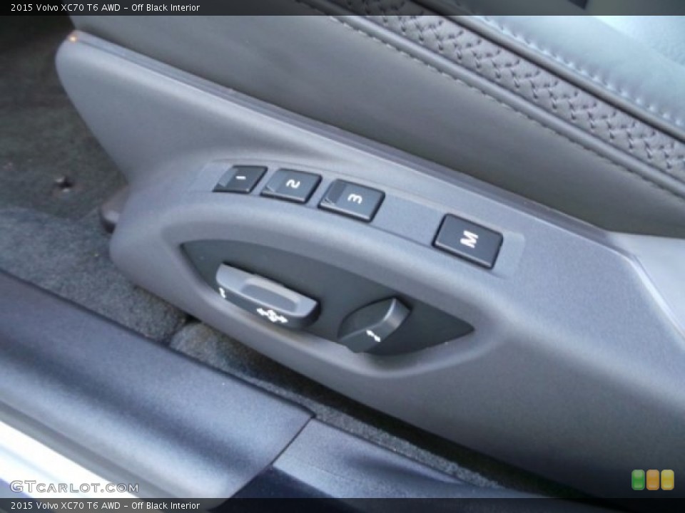 Off Black Interior Controls for the 2015 Volvo XC70 T6 AWD #98314294