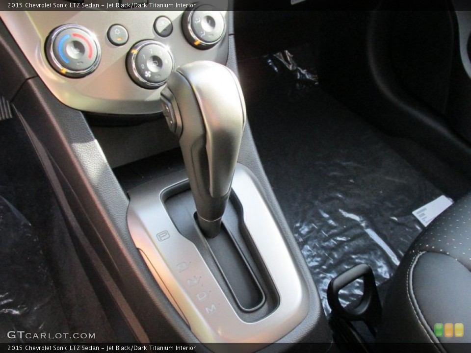 Jet Black/Dark Titanium Interior Transmission for the 2015 Chevrolet Sonic LTZ Sedan #98314783