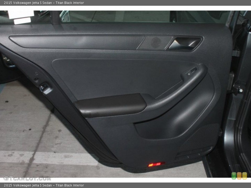 Titan Black Interior Door Panel for the 2015 Volkswagen Jetta S Sedan #98318491