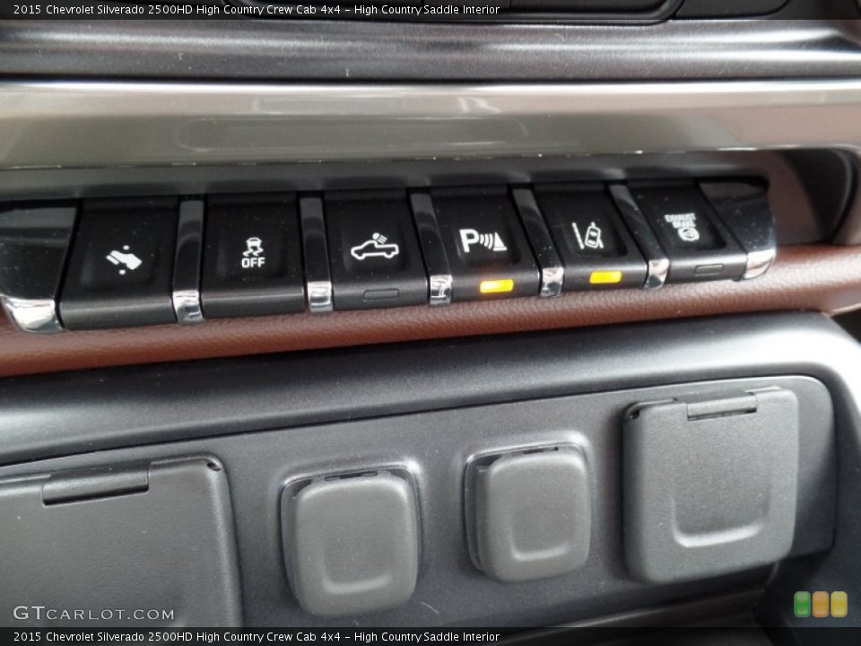 High Country Saddle Interior Controls for the 2015 Chevrolet Silverado 2500HD High Country Crew Cab 4x4 #98320240