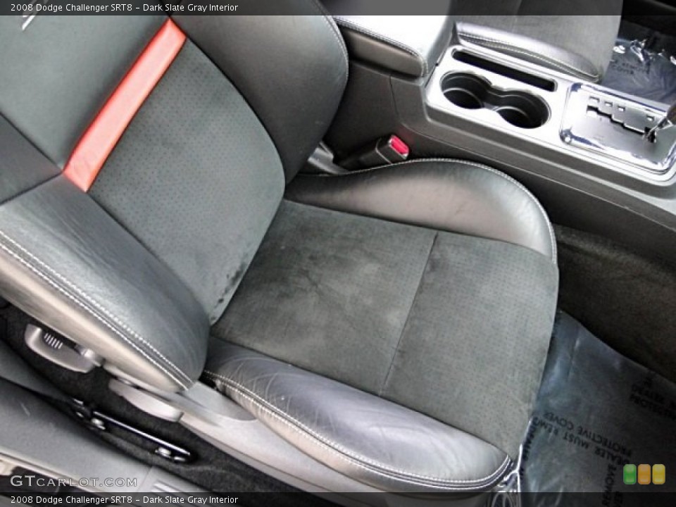 Dark Slate Gray Interior Front Seat for the 2008 Dodge Challenger SRT8 #98321218
