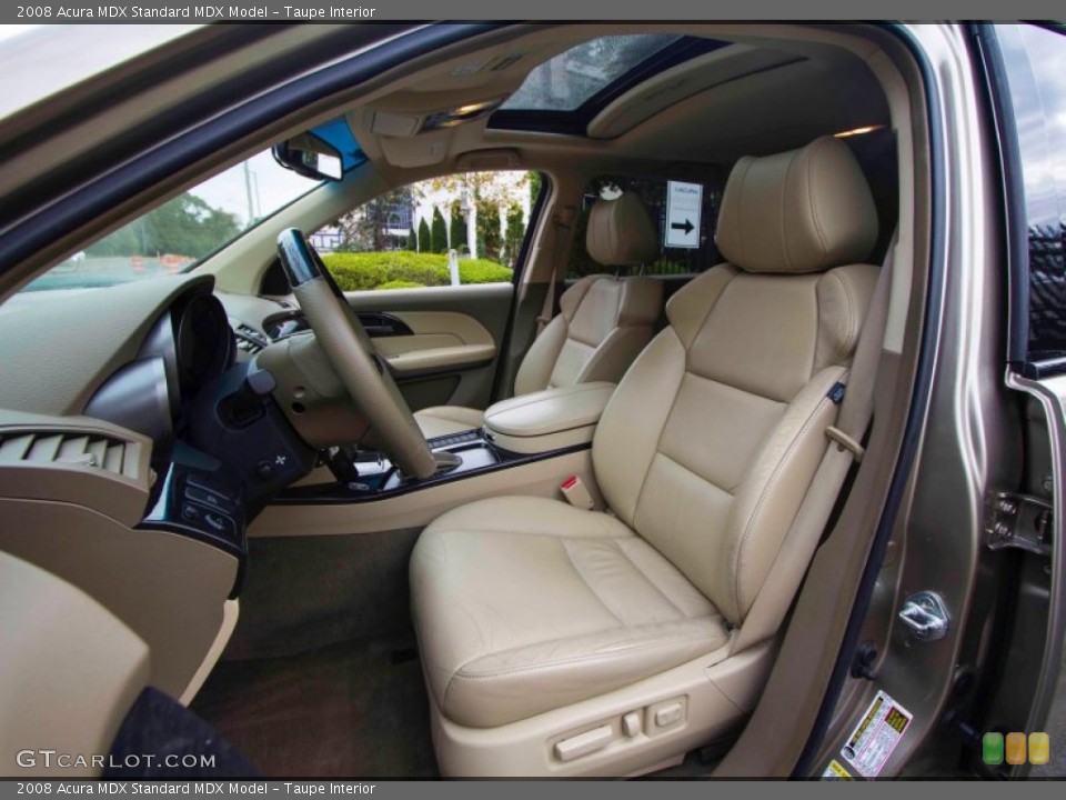 Taupe Interior Front Seat for the 2008 Acura MDX  #98327331