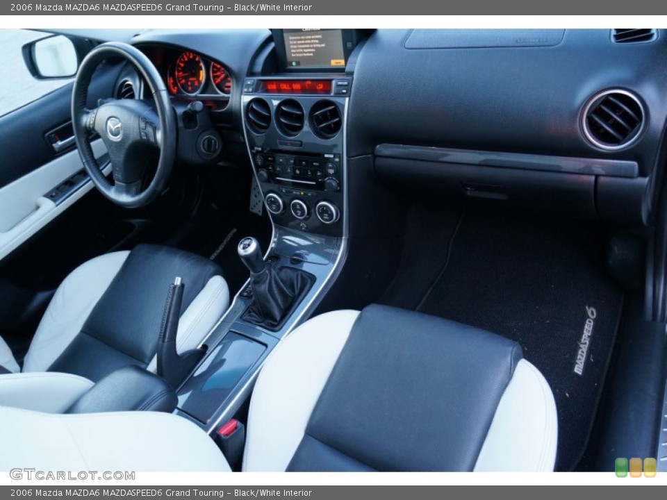 Black/White Interior Dashboard for the 2006 Mazda MAZDA6 MAZDASPEED6 Grand Touring #98329380