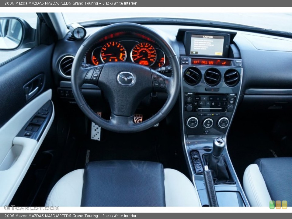 Black/White Interior Dashboard for the 2006 Mazda MAZDA6 MAZDASPEED6 Grand Touring #98329440