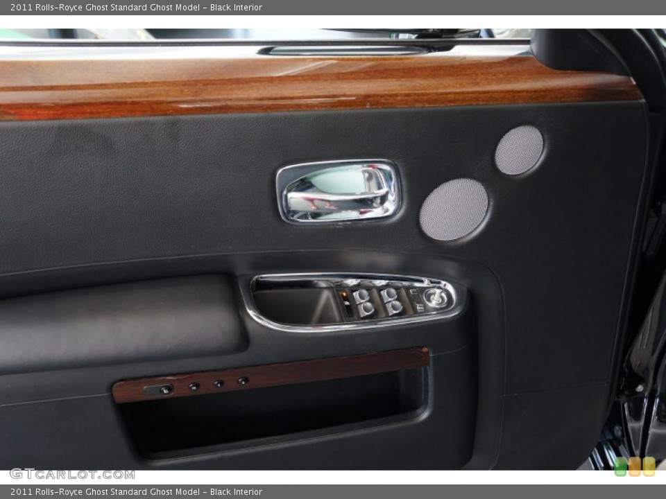Black Interior Controls for the 2011 Rolls-Royce Ghost  #98331622