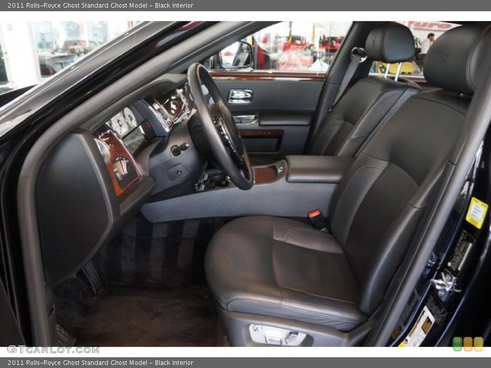 Black Interior Photo for the 2011 Rolls-Royce Ghost  #98331720