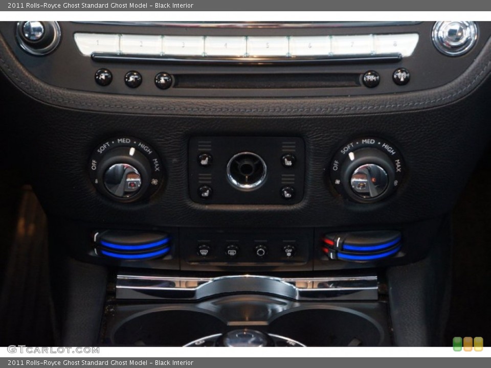 Black Interior Controls for the 2011 Rolls-Royce Ghost  #98332458