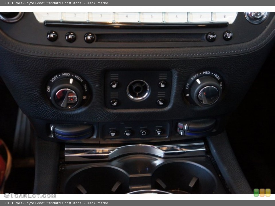 Black Interior Controls for the 2011 Rolls-Royce Ghost  #98332803