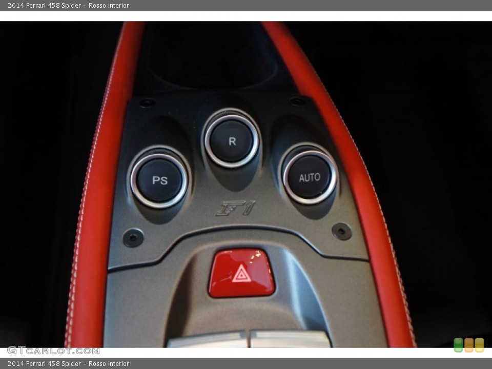 Rosso Interior Transmission for the 2014 Ferrari 458 Spider #98334645