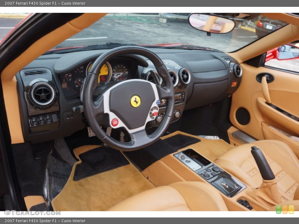 Cuoio Interior Photo for the 2007 Ferrari F430 Spider F1 #98335494