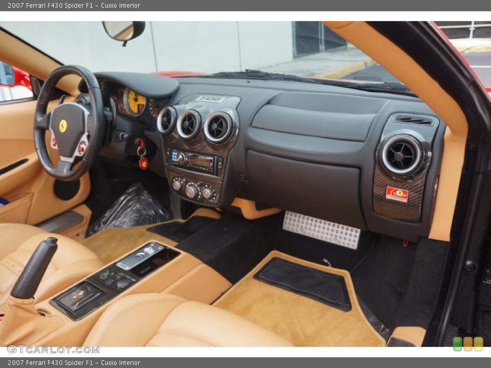Cuoio Interior Dashboard for the 2007 Ferrari F430 Spider F1 #98335698