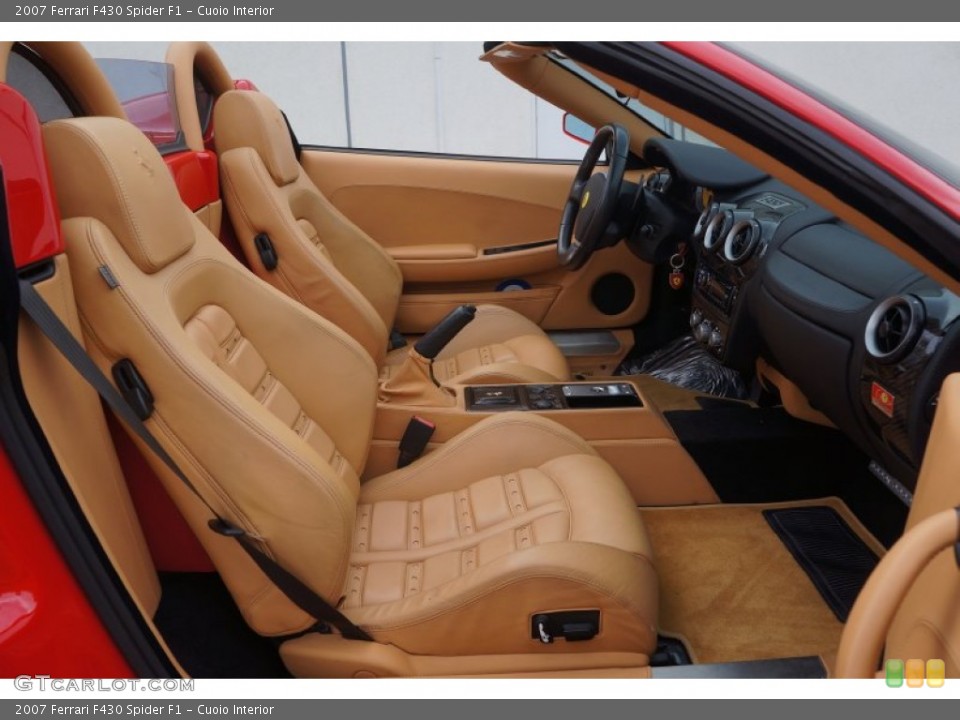 Cuoio Interior Front Seat for the 2007 Ferrari F430 Spider F1 #98335725