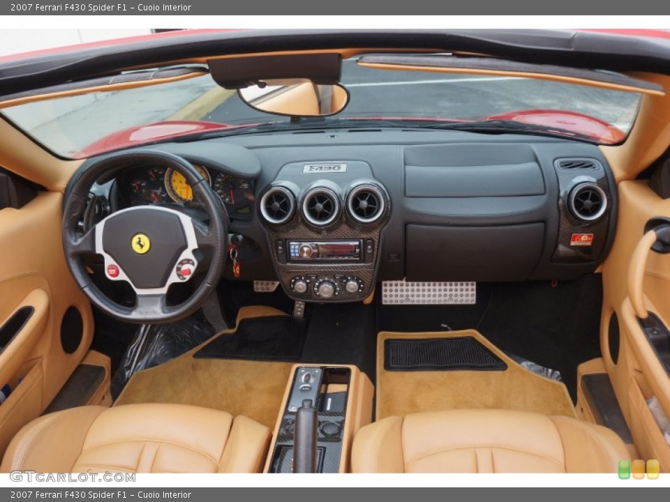 Cuoio Interior Dashboard for the 2007 Ferrari F430 Spider F1 #98335797