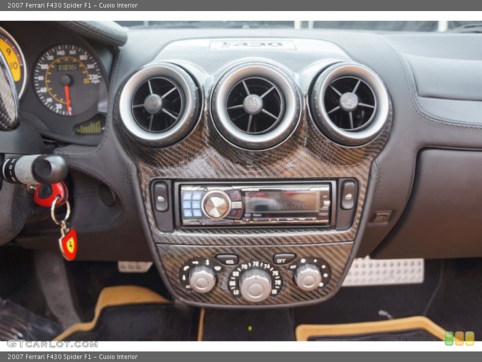 Cuoio Interior Controls for the 2007 Ferrari F430 Spider F1 #98335839