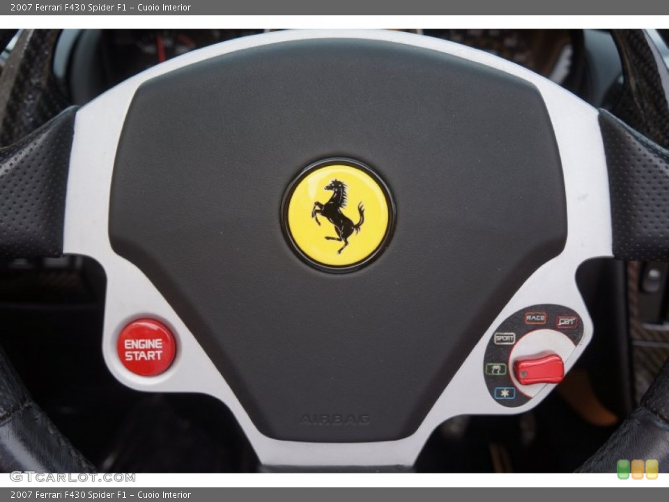 Cuoio Interior Controls for the 2007 Ferrari F430 Spider F1 #98335983