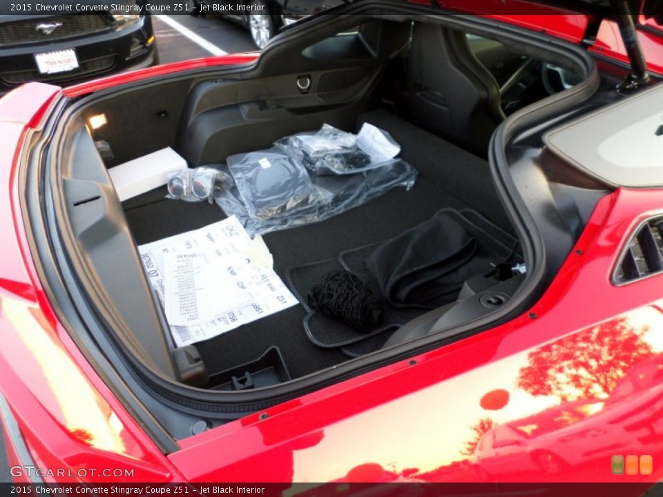 Jet Black Interior Trunk for the 2015 Chevrolet Corvette Stingray Coupe Z51 #98339406