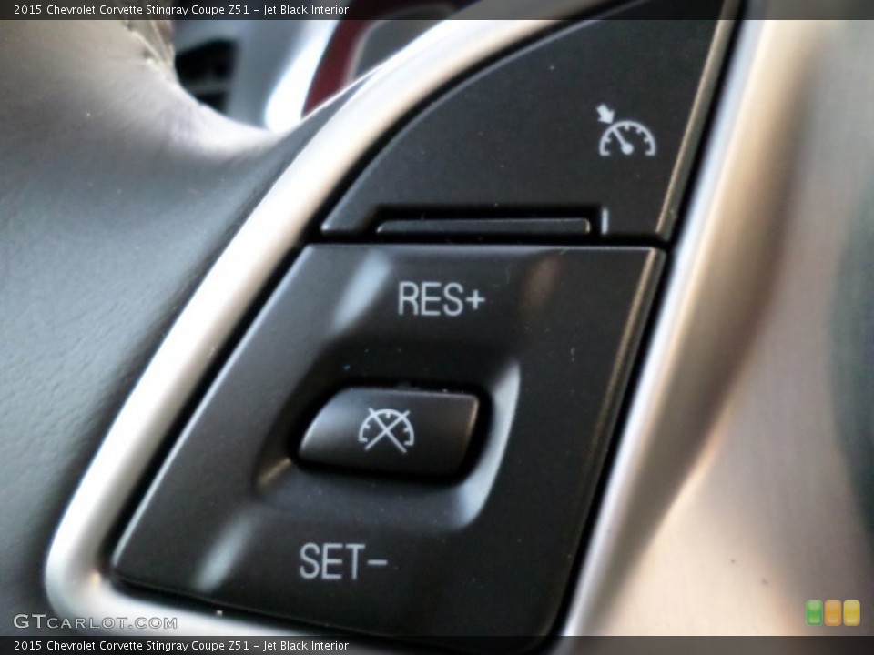 Jet Black Interior Controls for the 2015 Chevrolet Corvette Stingray Coupe Z51 #98340174