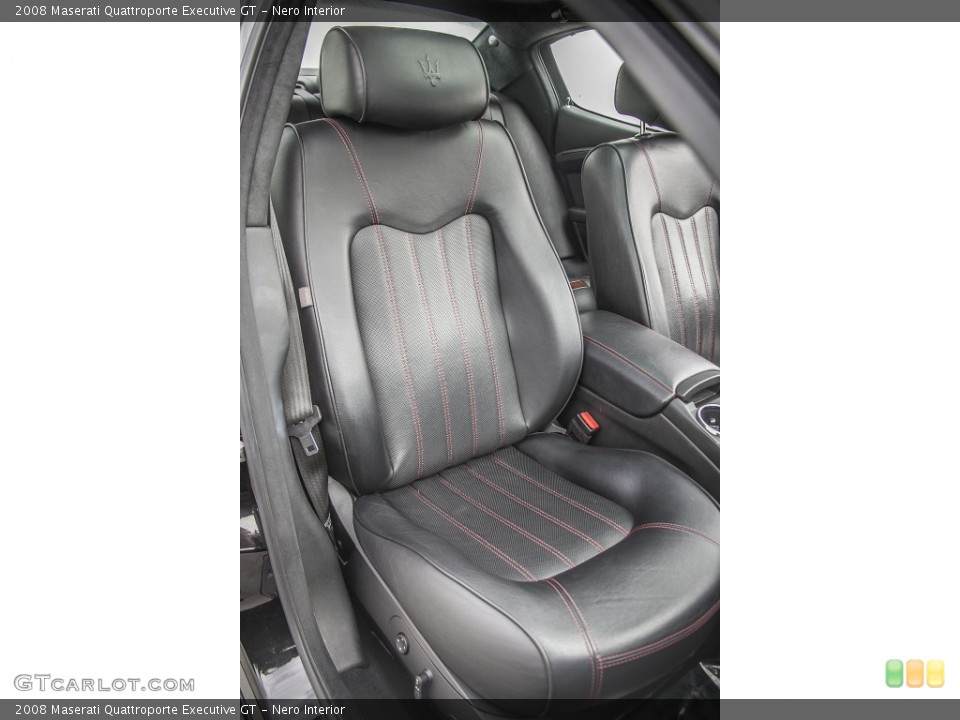 Nero Interior Front Seat for the 2008 Maserati Quattroporte Executive GT #98343741
