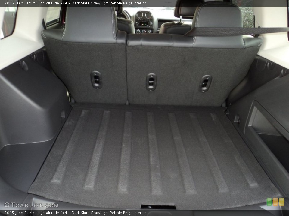 Dark Slate Gray/Light Pebble Beige Interior Trunk for the 2015 Jeep Patriot High Altitude 4x4 #98362083