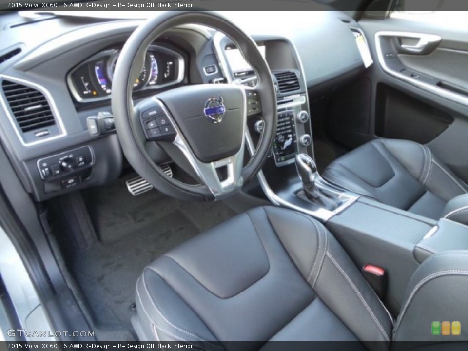 R-Design Off Black Interior Photo for the 2015 Volvo XC60 T6 AWD R-Design #98367627