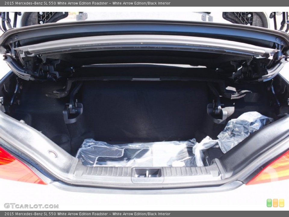 White Arrow Edition/Black Interior Trunk for the 2015 Mercedes-Benz SL 550 White Arrow Edition Roadster #98367729