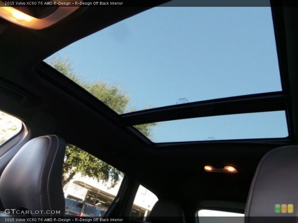 R-Design Off Black Interior Sunroof for the 2015 Volvo XC60 T6 AWD R-Design #98367744