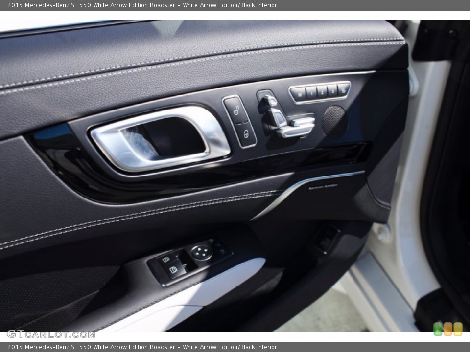 White Arrow Edition/Black Interior Controls for the 2015 Mercedes-Benz SL 550 White Arrow Edition Roadster #98367768