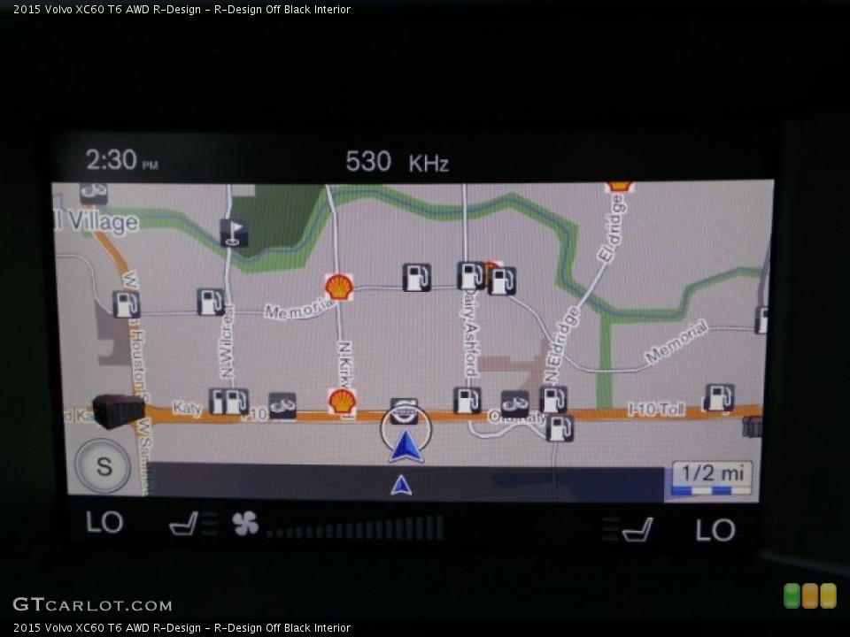 R-Design Off Black Interior Navigation for the 2015 Volvo XC60 T6 AWD R-Design #98367777