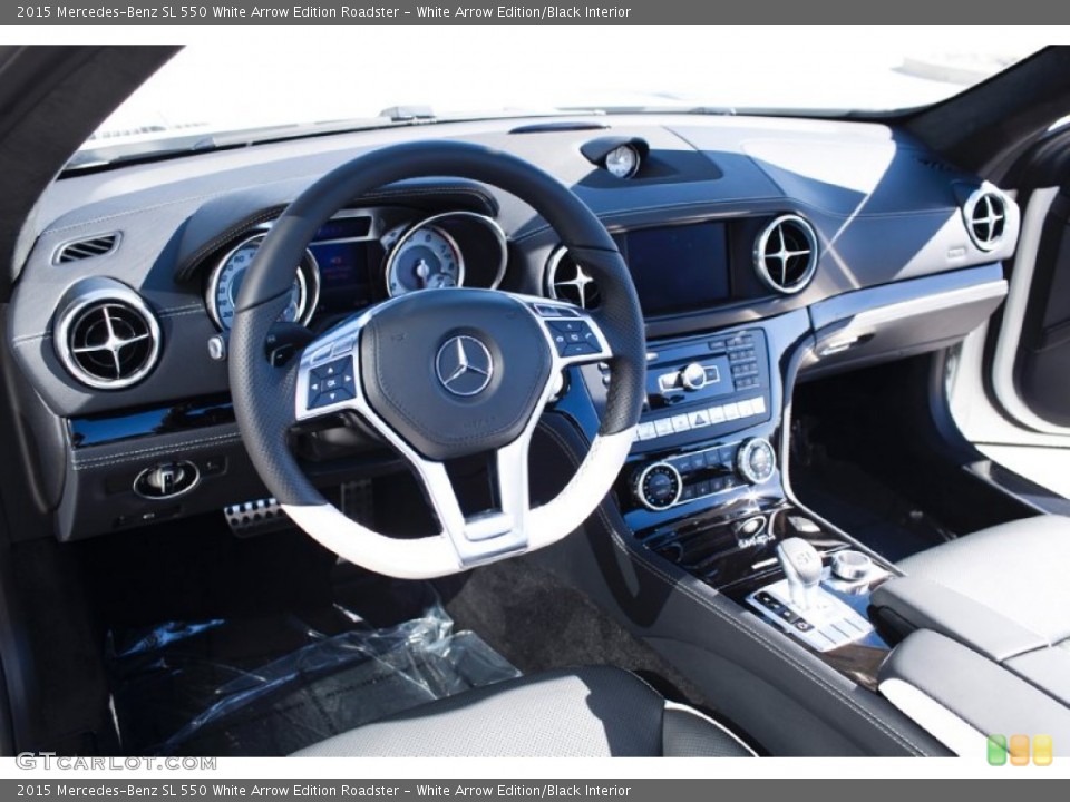 White Arrow Edition/Black Interior Dashboard for the 2015 Mercedes-Benz SL 550 White Arrow Edition Roadster #98367789